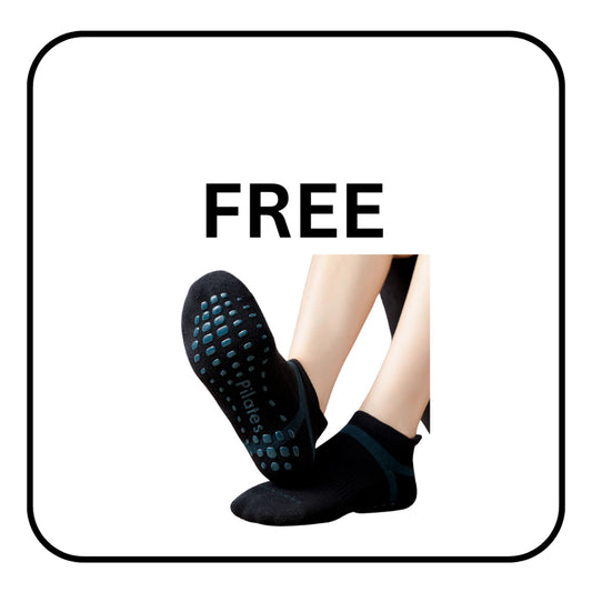 Free Pilates Socks Included